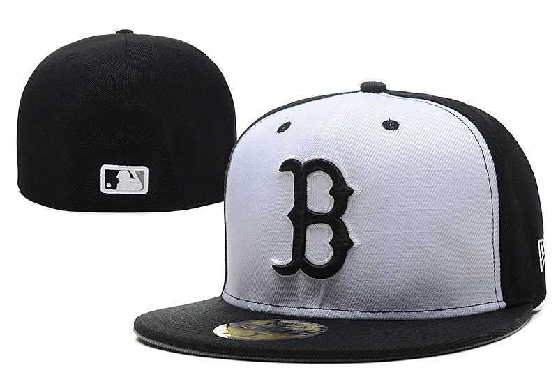 Red Sox Team Logo White Black Fitted Hat LX,We sell and wholesale Red Sox Team Logo White Black Fitted Hat LX on line form chian!